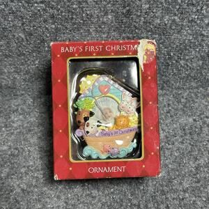 NOB! American Greetings (2005) Baby's 1st Christmas Ornament Noah's Ark Place